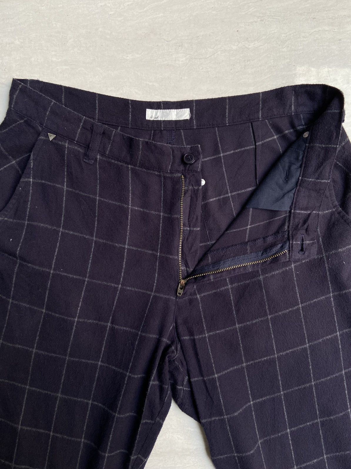 Issey Miyake NE-NET Plaid Long Pants Size US 30 / EU 46 - 9 Thumbnail