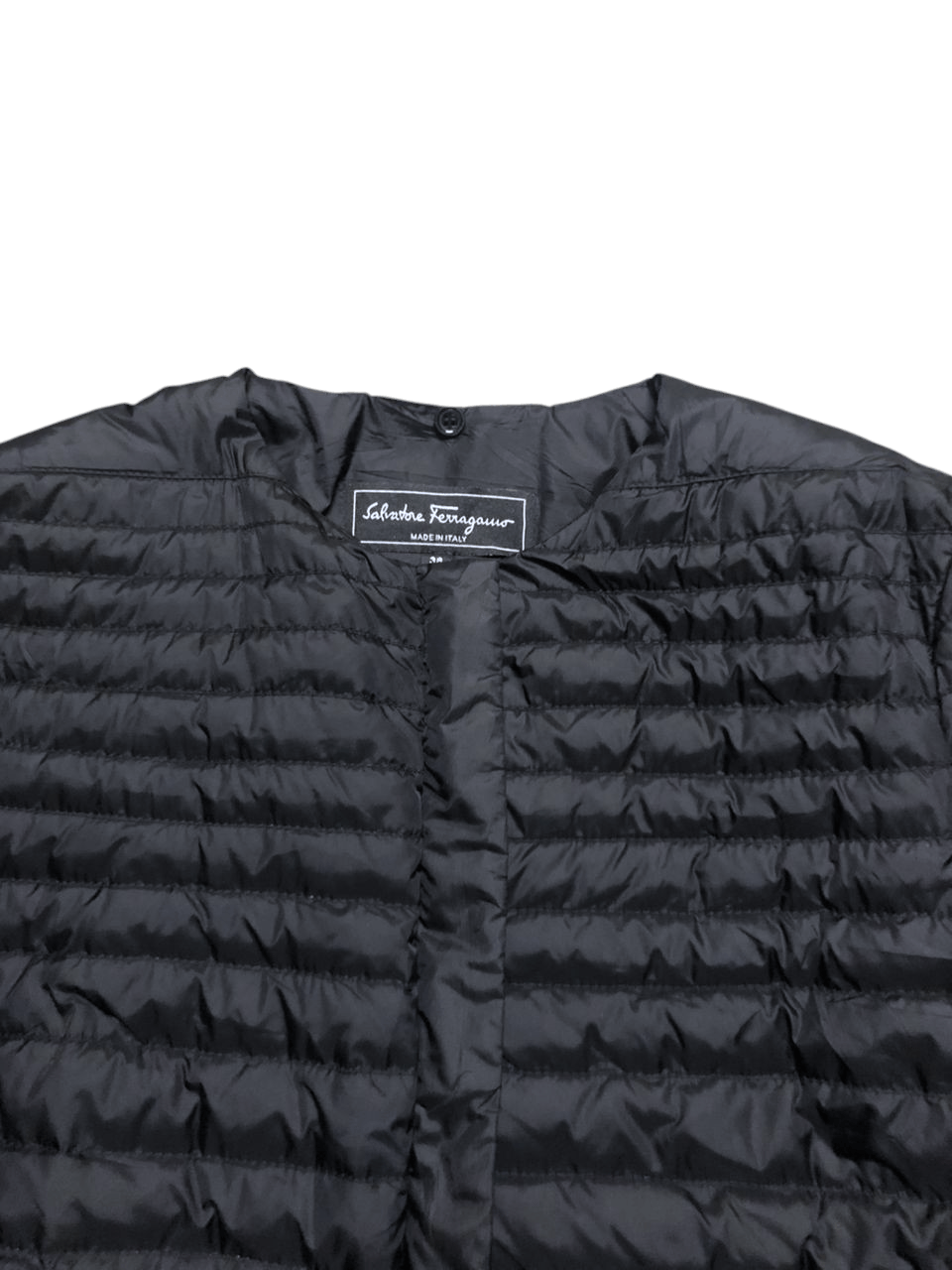 Salvatore Ferragamo Salvatore Ferragamo Light Down Black Jacket Size S / US 4 / IT 40 - 10 Thumbnail