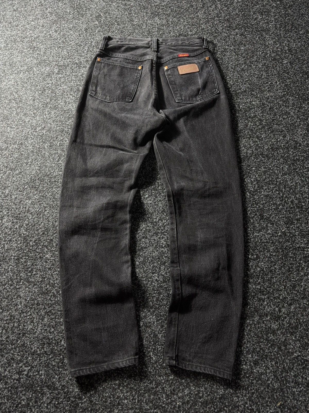 If Six Was Nine × Vintage × Wrangler Vintage 90s Y2K Wrangler USA Black Jeans baggy pants Size 26" / US 2 / IT 38 - 10 Thumbnail