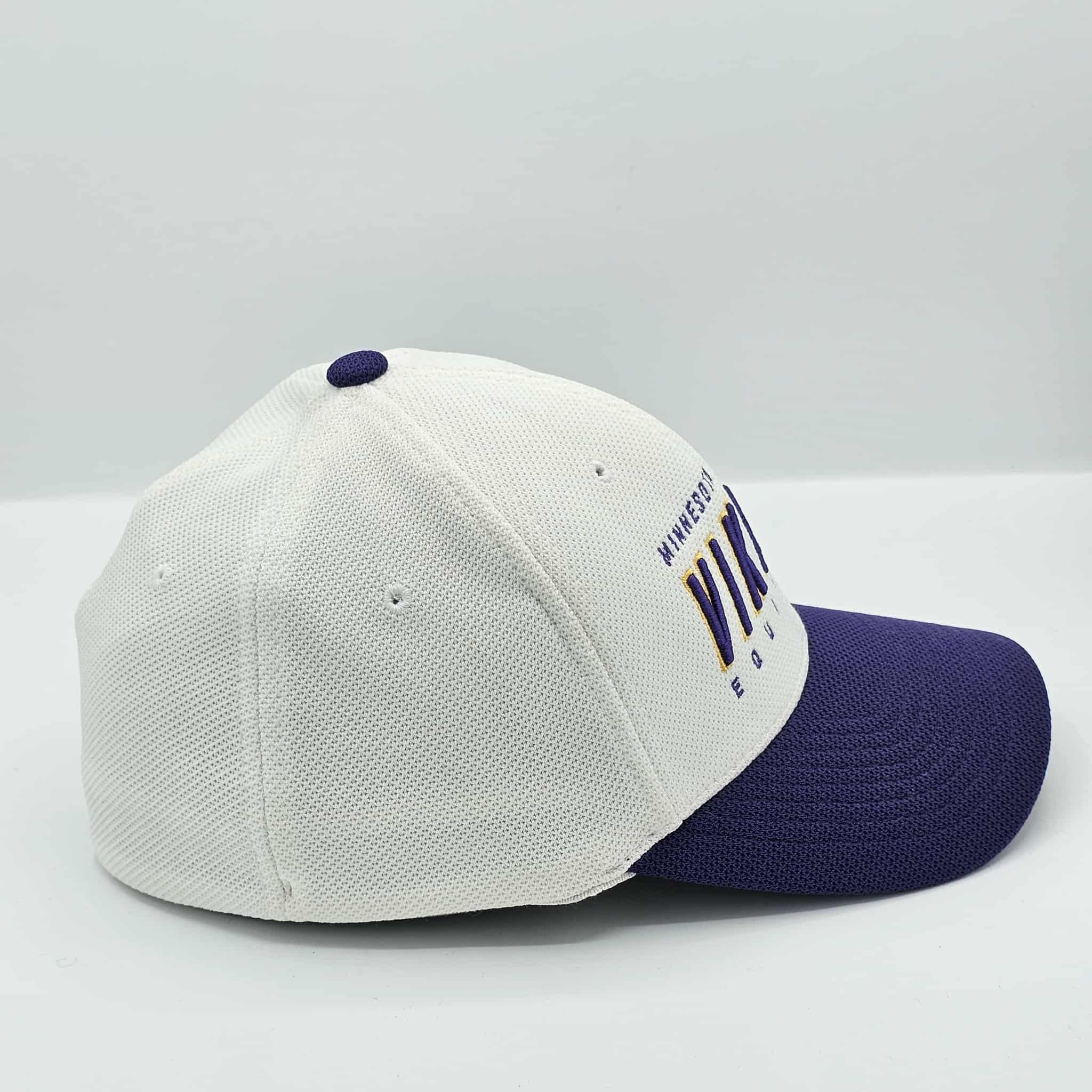 Vintage Minnesota Vikings Y2K Reebok Equipment Adjustable Hat Size ONE SIZE - 3 Thumbnail
