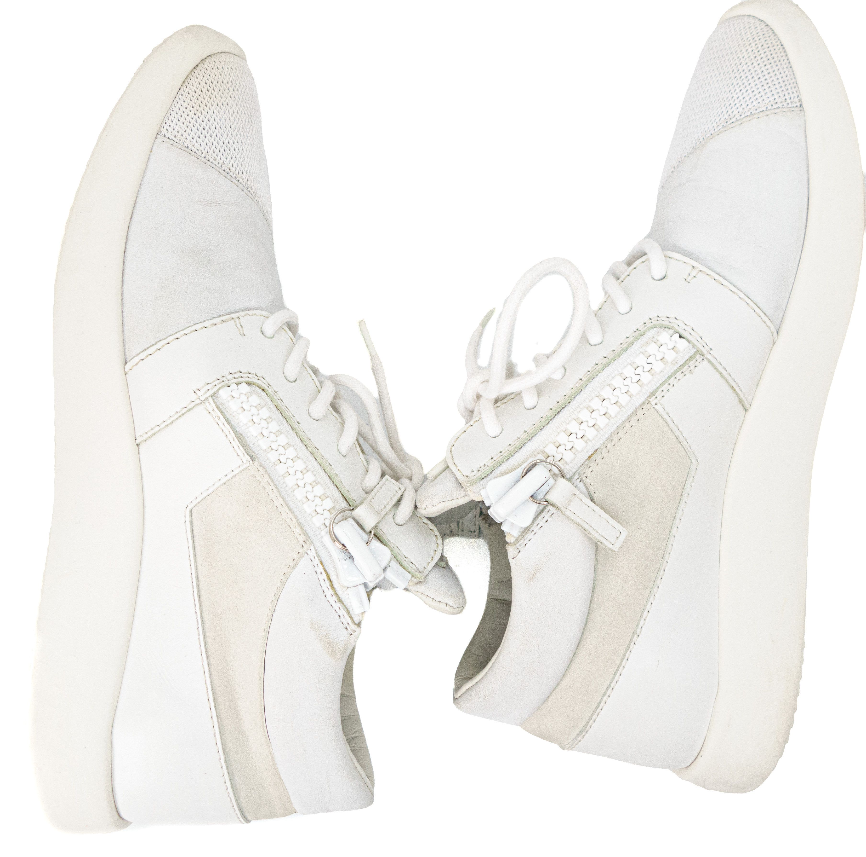 Giuseppe Zanotti Mesh Leather Runners Size US 9.5 / IT 39.5 - 6 Thumbnail
