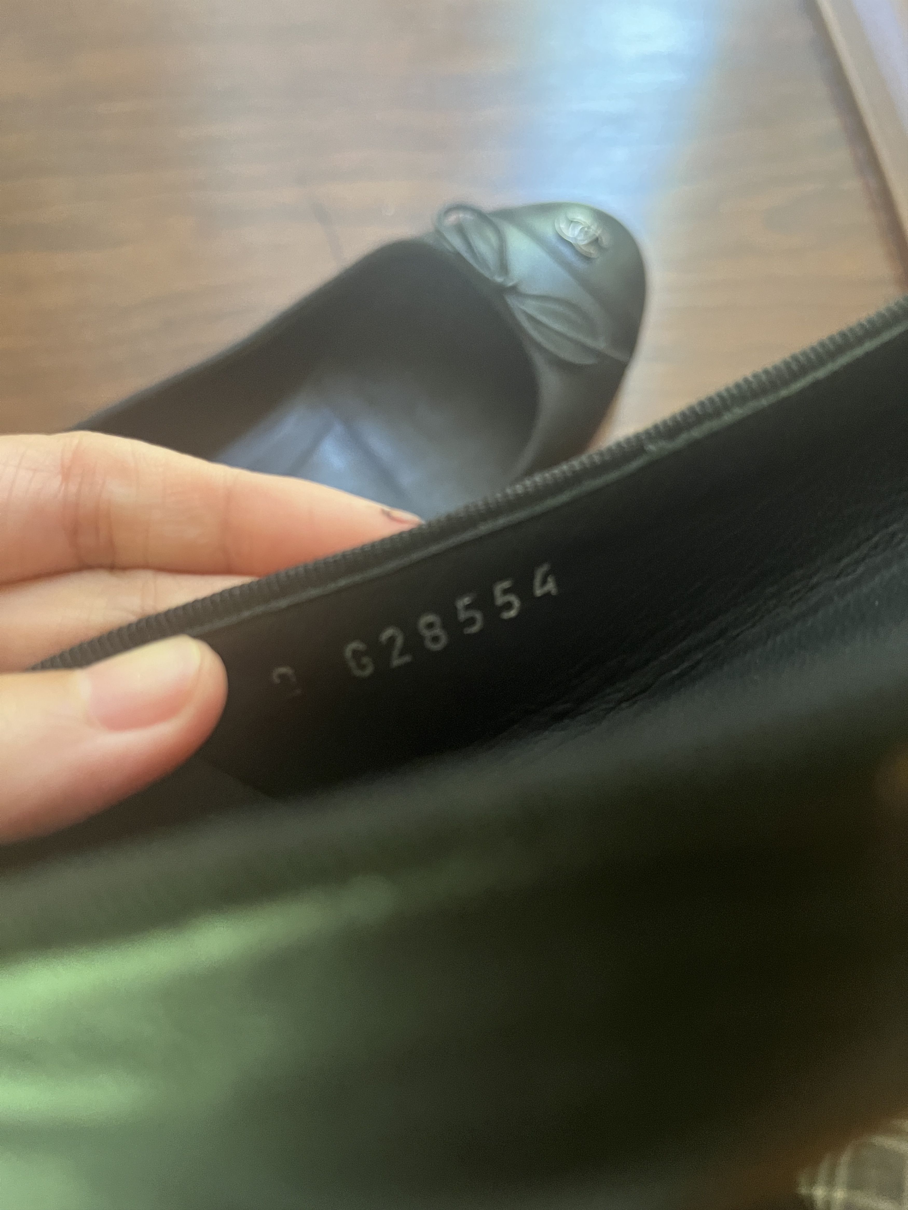 Chanel Chanel ballet flats black leather size 37 Size US 7 / IT 37 - 7 Thumbnail