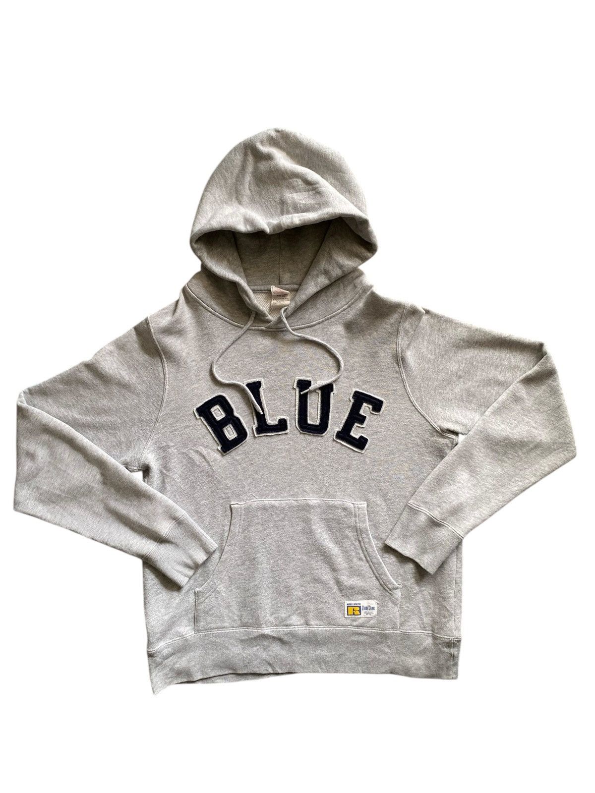 Blue Blue Japan × Russell Athletic × Vintage VINTAGE RUSSELL ATHLETIC X BLUE BLUE JAPAN HOODIES Size US S / EU 44-46 / 1 - 1 Thumbnail