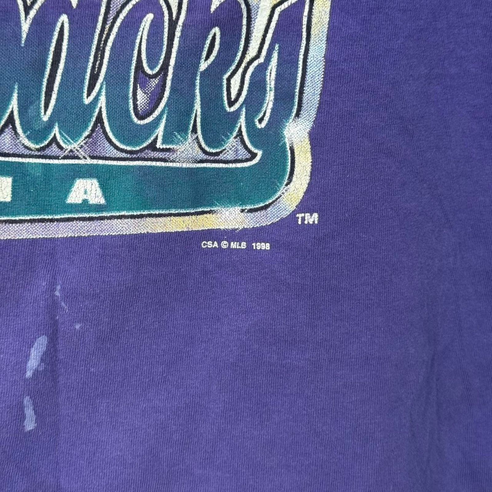 Other Vintage 1998 Arizona Diamondbacks MLB Big Graphic T-Shirt Size US L / EU 52-54 / 3 - 5 Thumbnail