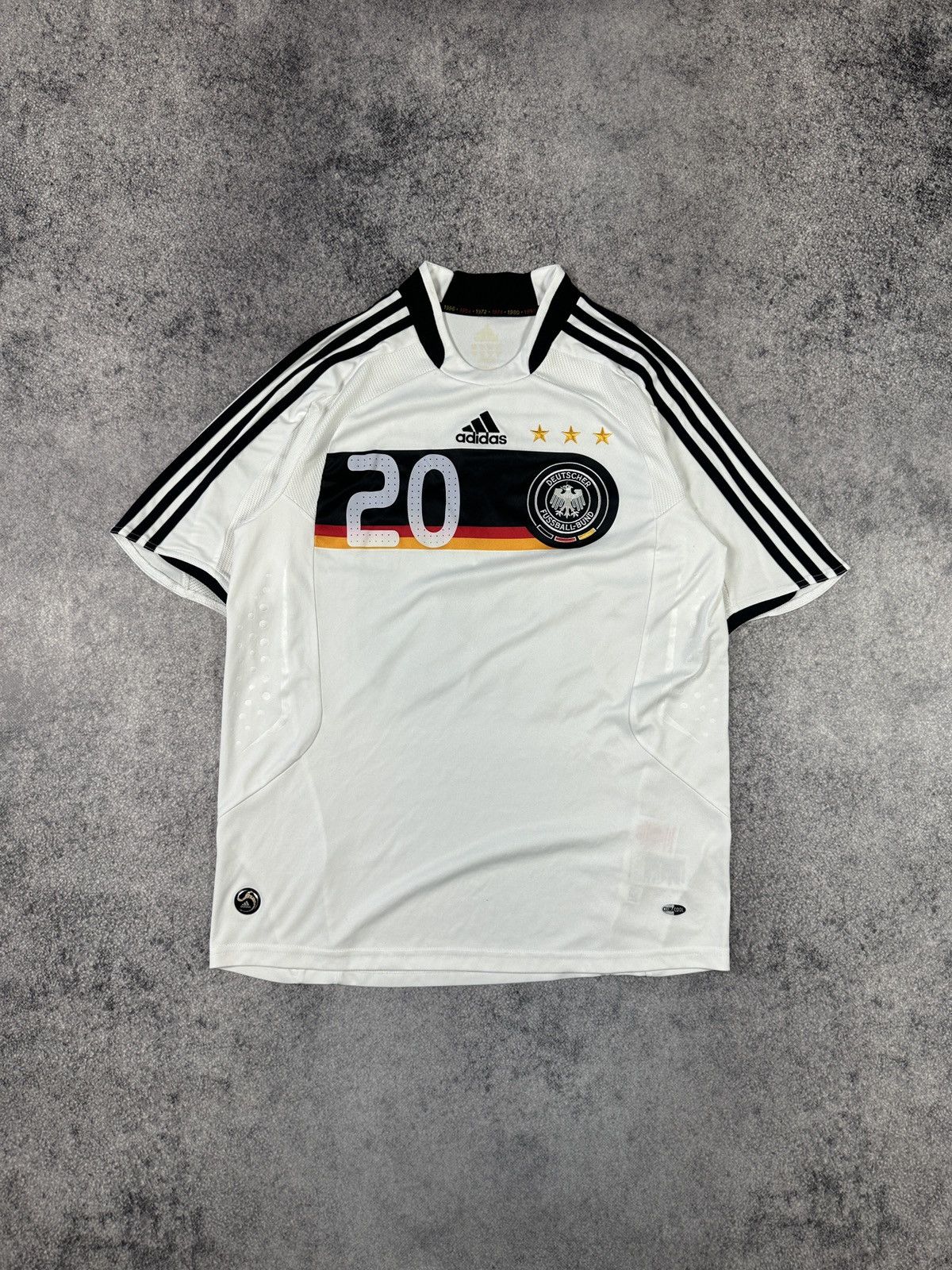 Adidas Vintage Adidas 20 Podolski Germany 08/09 Soccer Jersey S VTg Size US S / EU 44-46 / 1 - 1 Thumbnail