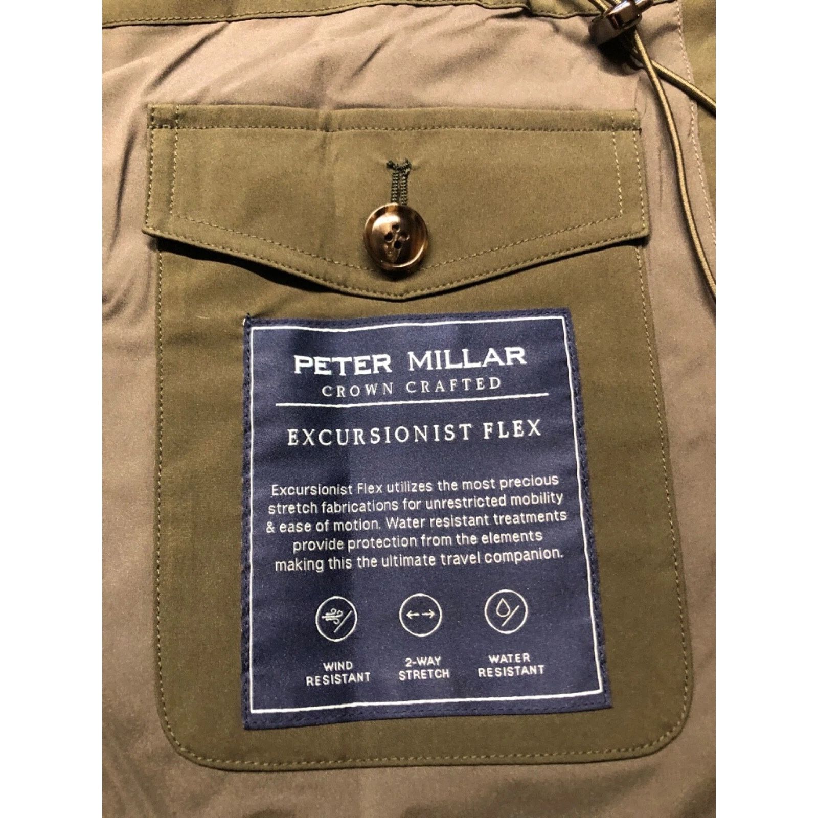 Peter Millar Peter Millar XL Excursionist Flex Discovery Jacket Loden NWT Size US XL / EU 56 / 4 - 11 Thumbnail