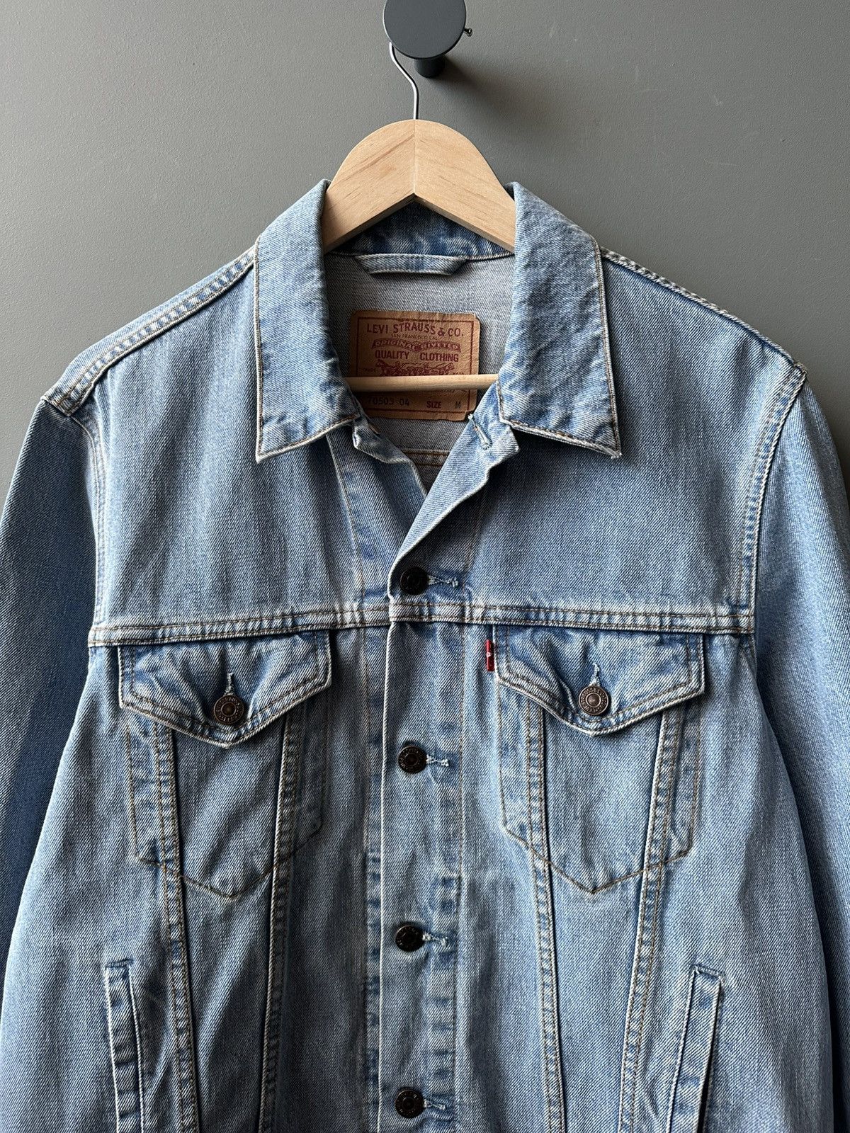Levi's Levi’s Light Blue Denim Trucker Jacket Size M Size US M / EU 48-50 / 2 - 2 Thumbnail