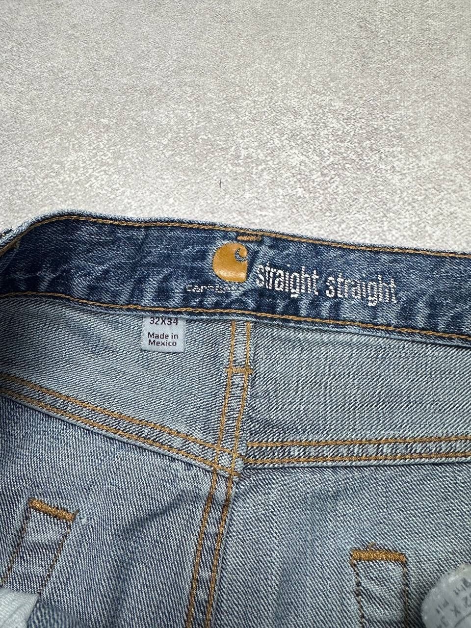 Carhartt Vintage Carhartt Baggy Flared Straight Jeans Y2K 32x34 Size US 32 / EU 48 - 6 Thumbnail