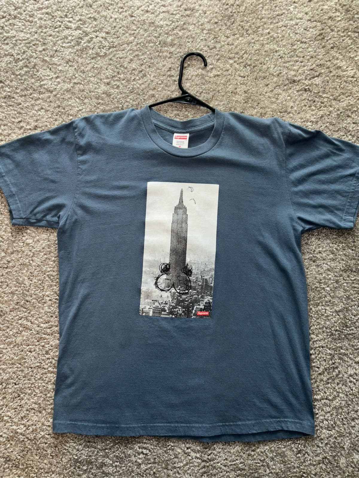Supreme Supreme x Mike Kelley Empire State Building Tee Size US M / EU 48-50 / 2 - 2 Thumbnail