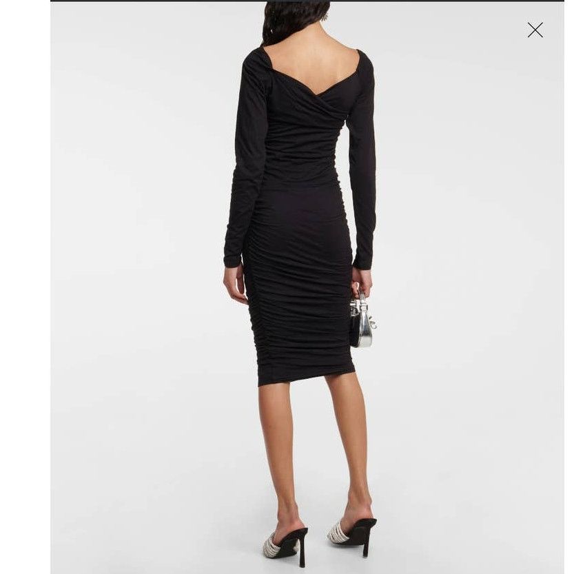 Anthropologie Anthropologie Velvet by Graham & Spencer Tori Ruched Dress Size L / US 10 / IT 46 - 7 Thumbnail