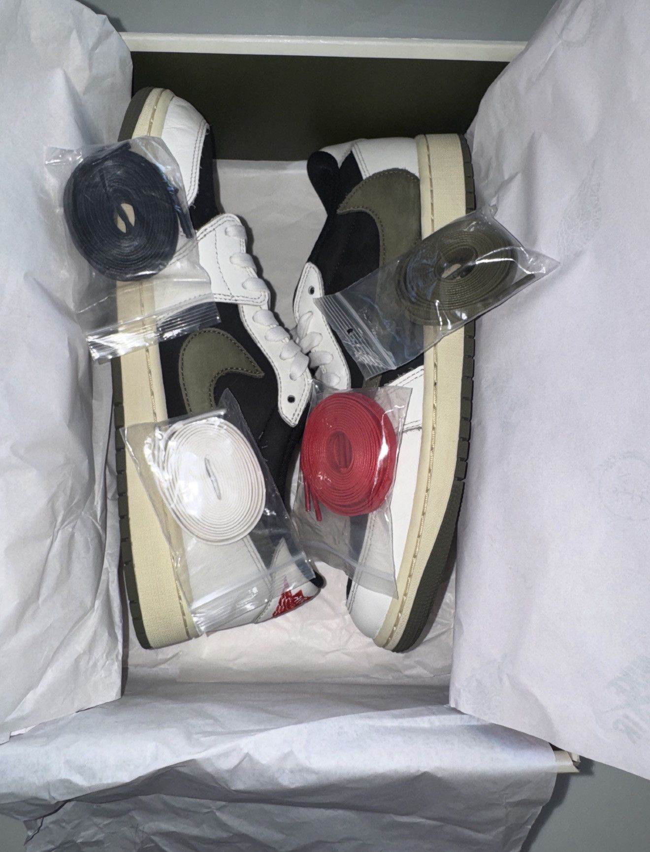 Nike × Travis Scott Travis Scott AF1 Low - Olive - Sz.10 - 9/10 Condition Size US 10 / EU 43 - 3 Thumbnail