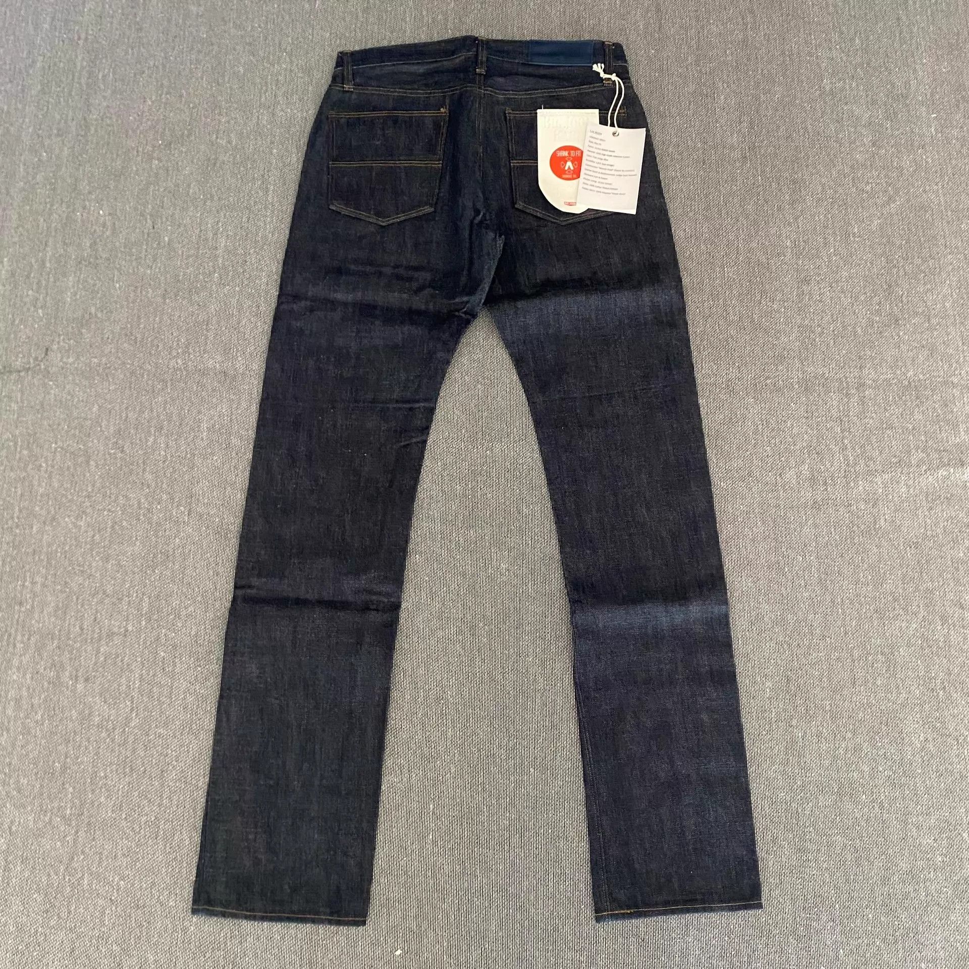 Big John Big John R009 Sakamoto Blue Dye Raw Denim Jeans UW 31 Size US 31 - 3 Thumbnail