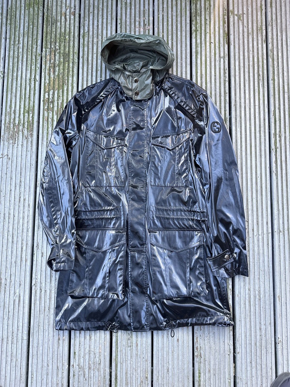 Gucci × Tom Ford Gucci Tom Ford Safari Raincoat Size US XL / EU 56 / 4 - 1 Thumbnail
