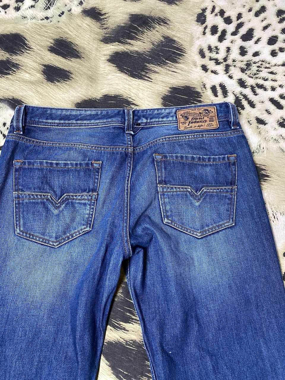 Diesel × Vintage Vintage Diesel Jeans Distressed Faded Baggy Y2K Size US 36 / EU 52 - 15 Thumbnail