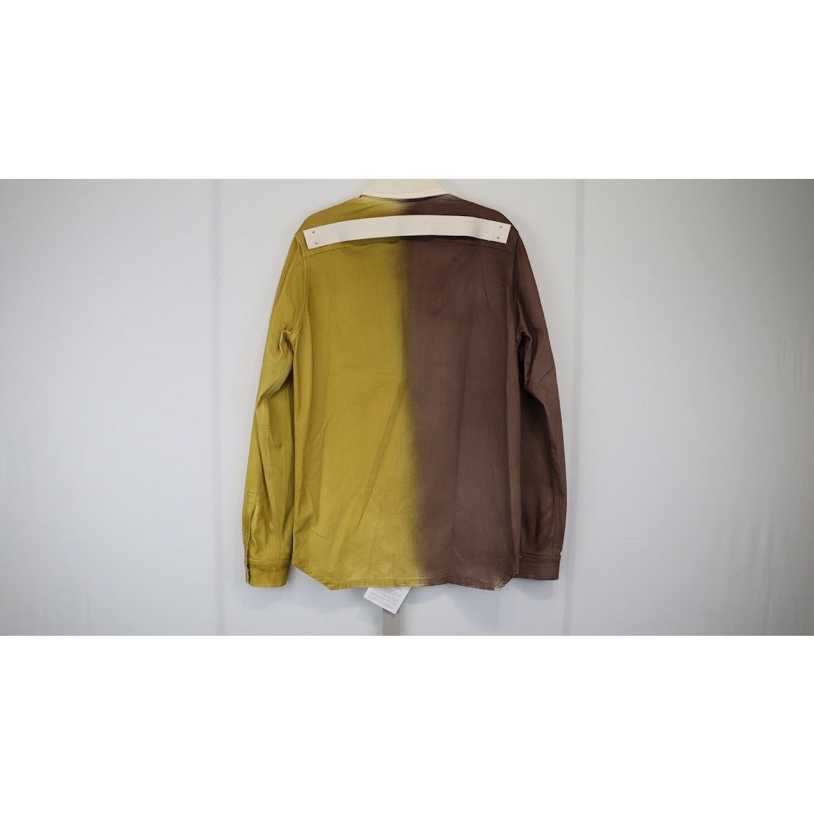 Rick Owens o1rshd1 Outershirt in Oxblood/Natural/Sulphate Size US M / EU 48-50 / 2 - 13 Thumbnail