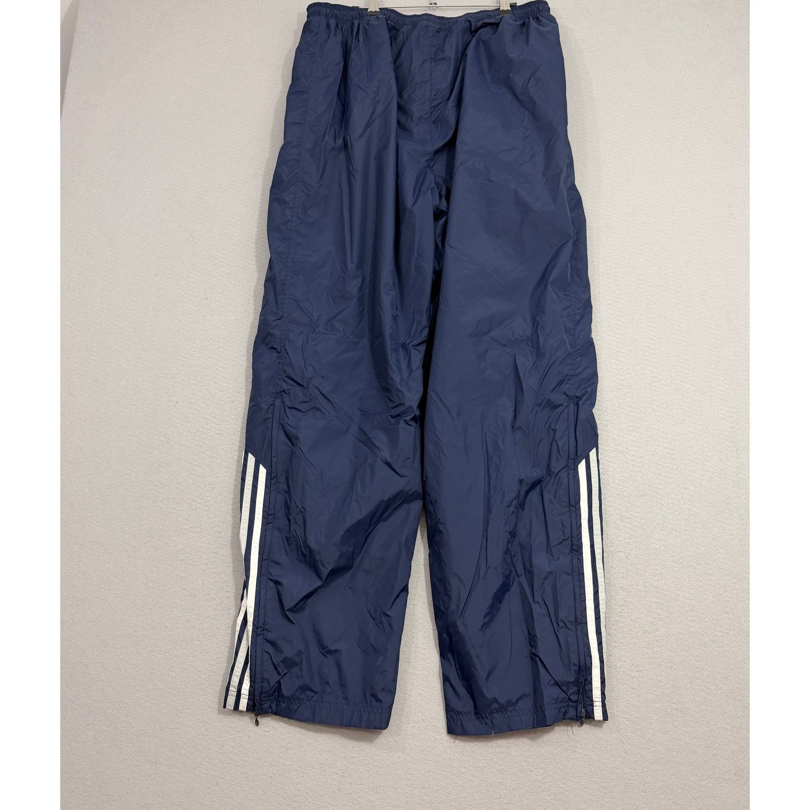 Adidas Vintage Adidas Windbreaker Track Pants Men's 2XL Blue White Size US 38 / EU 54 - 8 Thumbnail
