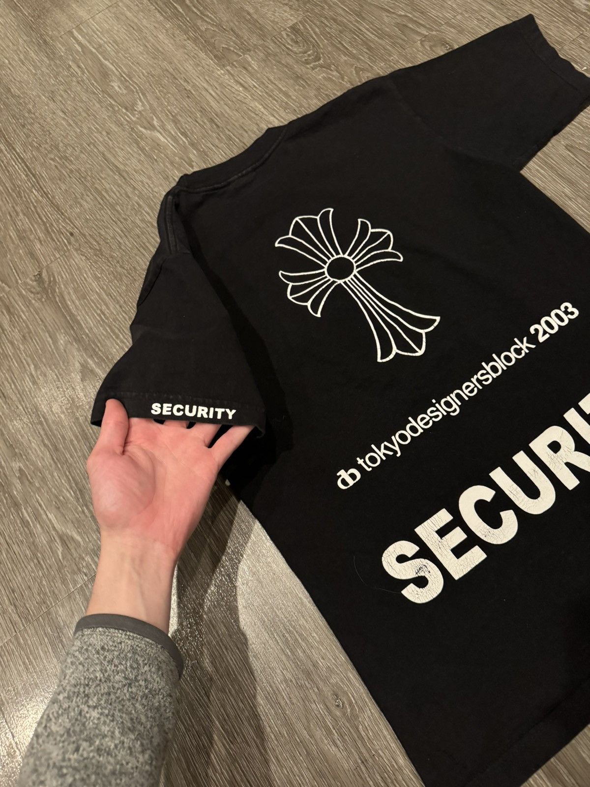 Chrome Hearts Chrome Hearts SECURITY 2003 Tokyo Designers Block Tee Size US M / EU 48-50 / 2 - 6 Thumbnail