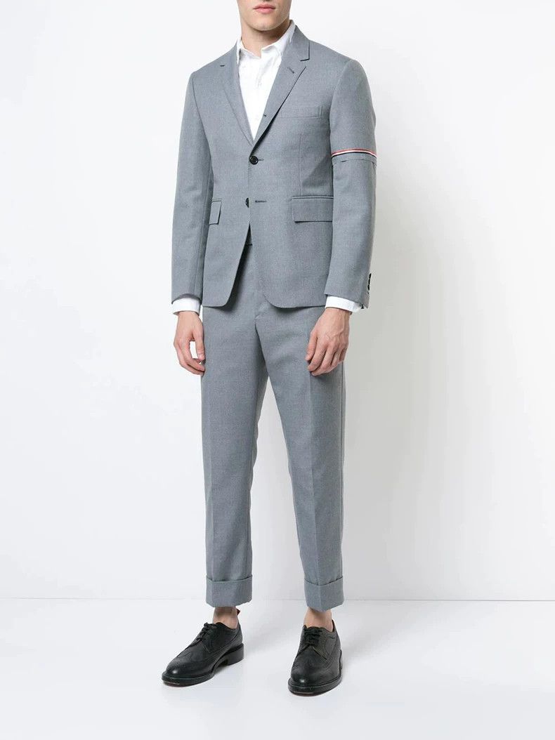 Thom Browne Thom Browne size2 Wool blended trousers Size 38L - 2 Thumbnail