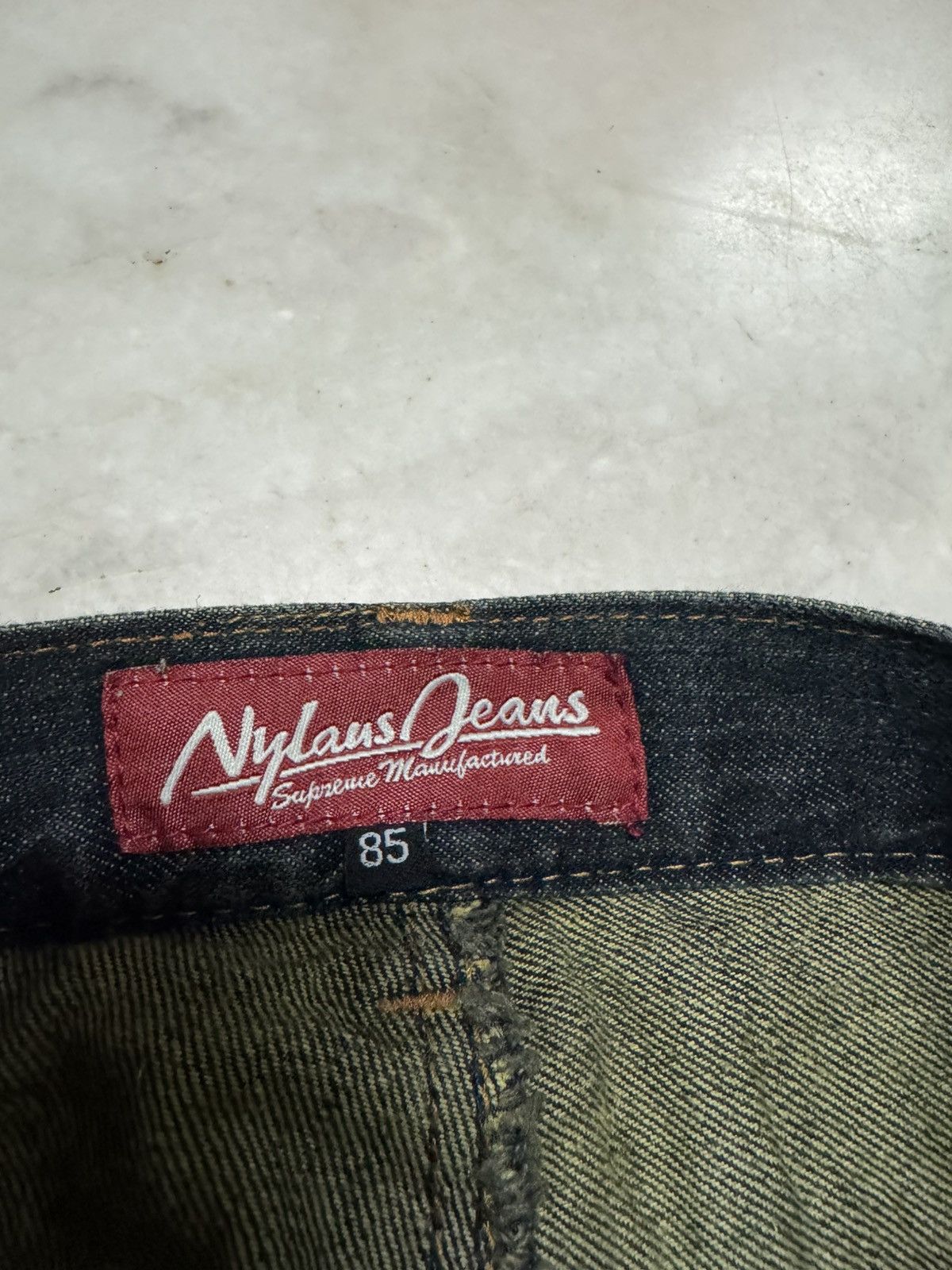 Seditionaries 💥DOUBLE WAIST💥90's NYLUS BUSHPANT DOUBLE WAIST SICK CLAWMARK Size US 31 - 10 Thumbnail
