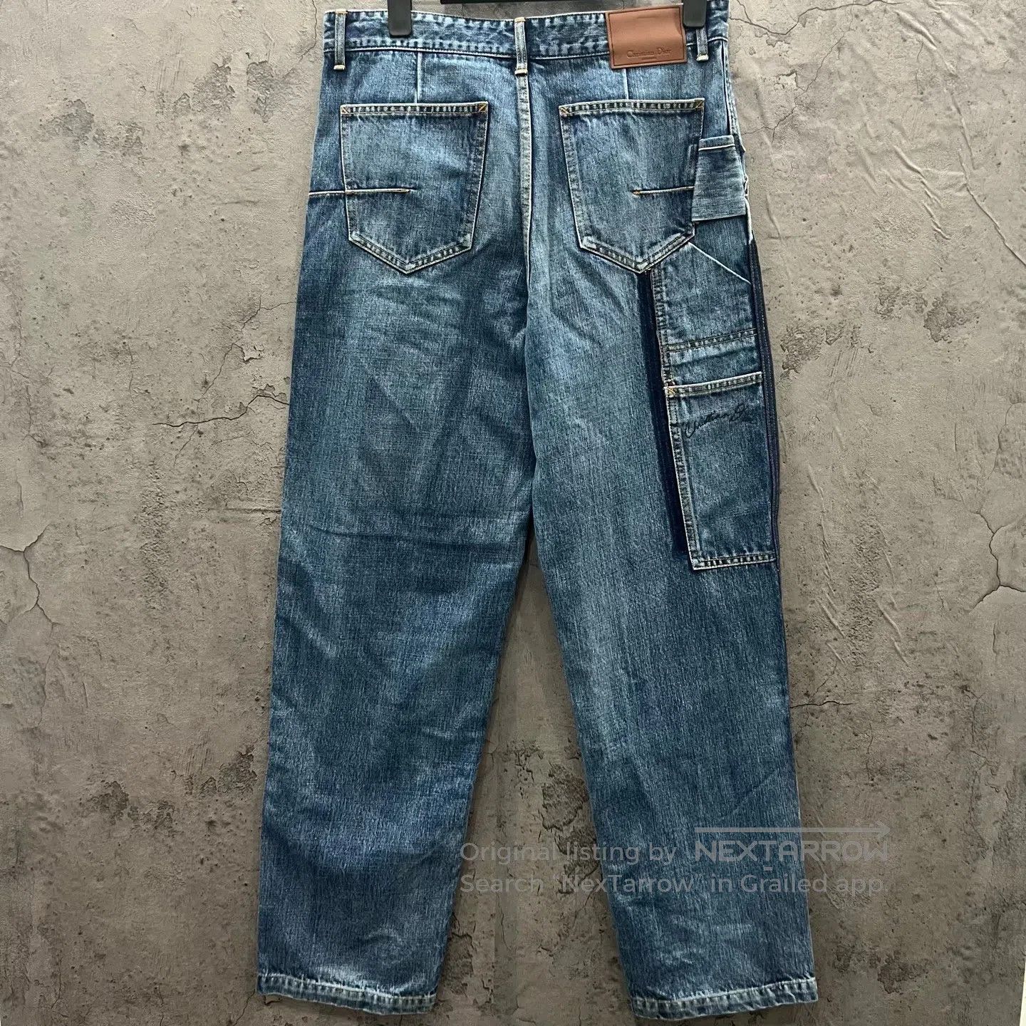 Dior Dior Plaid Patchwork Denim Pants| Size US 30 / EU 46 - 5 Thumbnail