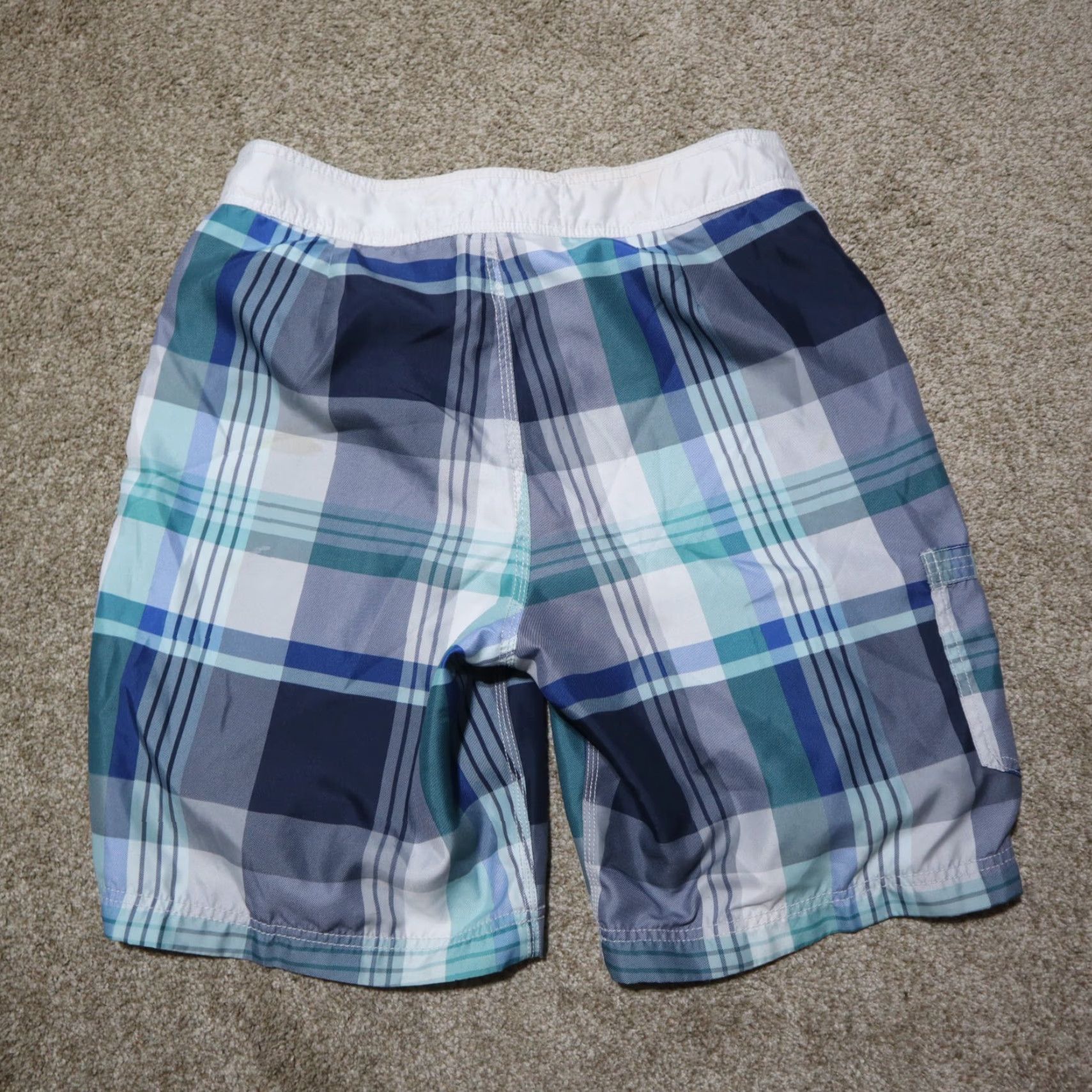 American Eagle Outfitters American Eagle Outfitters Trunks Bottom Mens M Plaid Swim Shorts Multicolor Beach Surfing 90s? Size US 31 - 8 Thumbnail