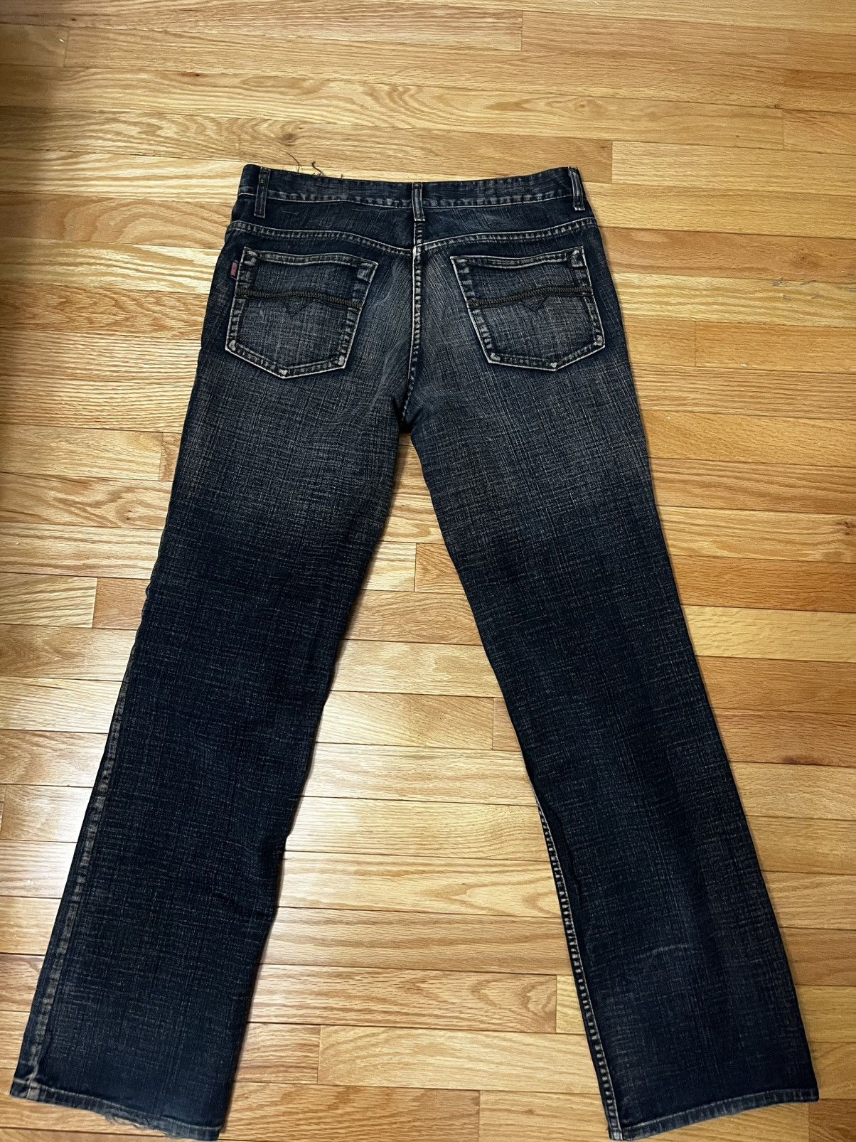 Japanese Brand × Vintage Japanese Brand Sunwash Stitch Jeans Size US 32 / EU 48 - 2 Thumbnail