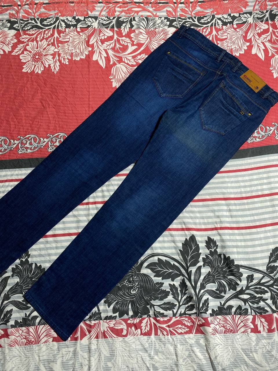 Japanese Brand Crazy Crash Dirty Baggy Faded Jean Japan Avant Garde Style Size US 36 / EU 52 - 7 Thumbnail