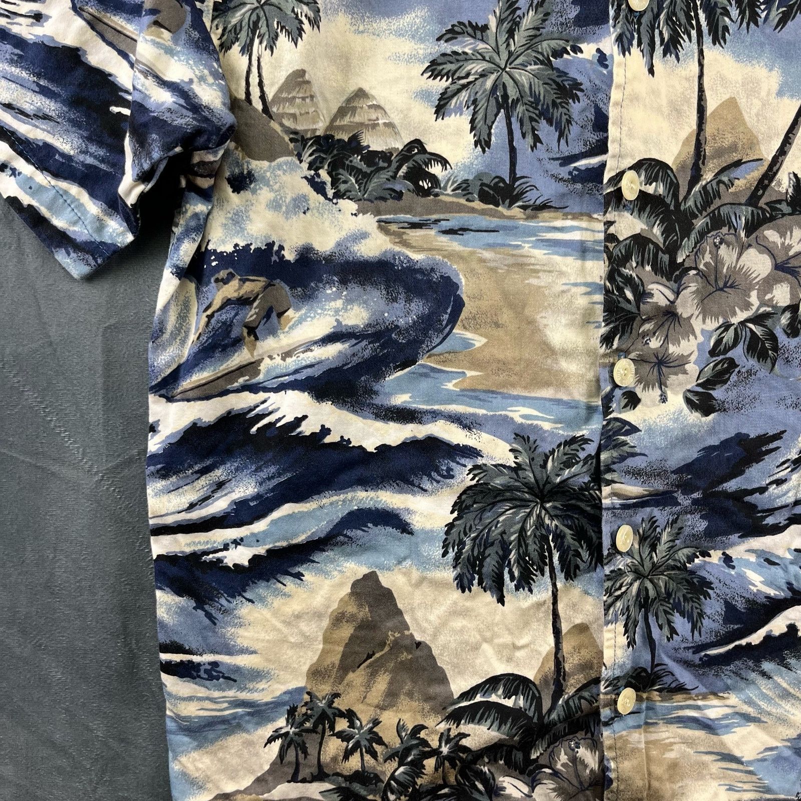 Other Bullhead Island Series Hawaiian Shirt USA Made Palm Oceans Size US M / EU 48-50 / 2 - 3 Thumbnail