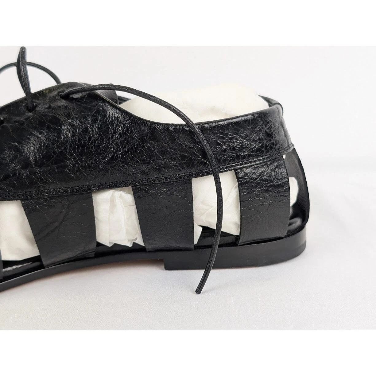 Bottega Veneta o1rshd1 Crunch Lux Sandals in Black Size US 8.5 / EU 41-42 - 8 Thumbnail