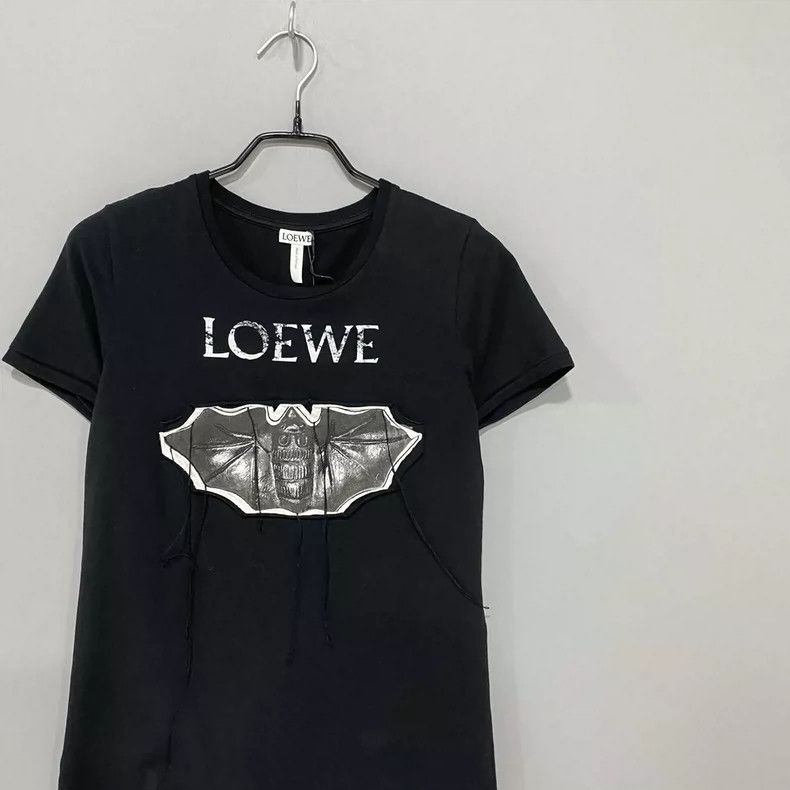 Loewe Loewe Bat letter logo short sleeve Size XS / US 0-2 / IT 36-38 - 1 Thumbnail