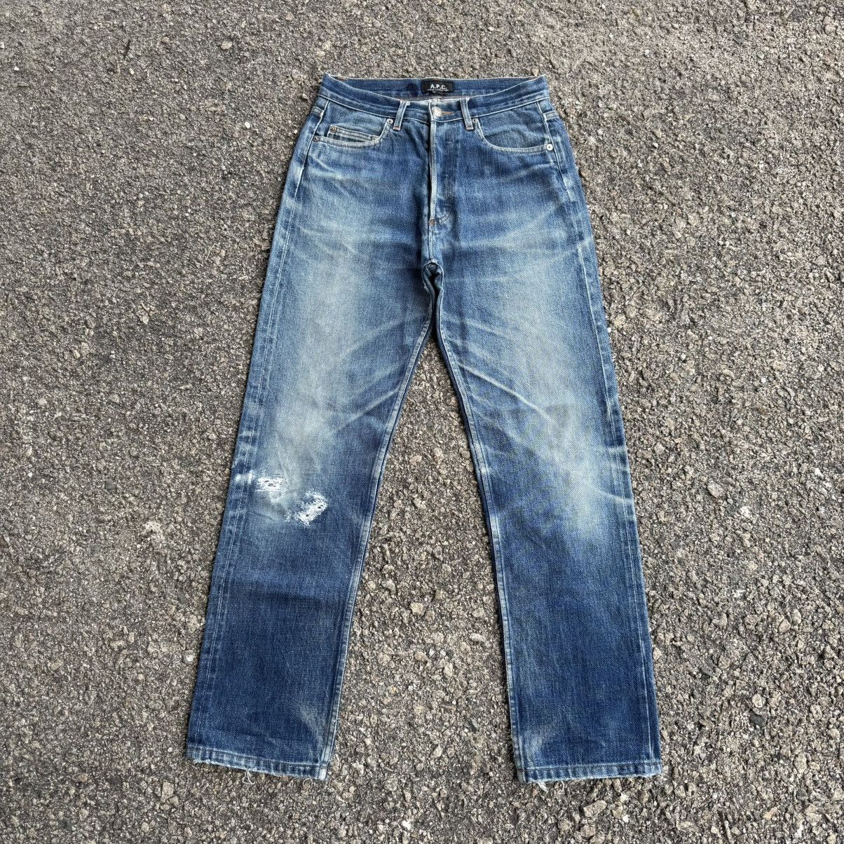 A.P.C. × Jean × Vintage VINTAGE APC SELVEGE JEAN DENIM PANTS Size US 29 - 3 Thumbnail