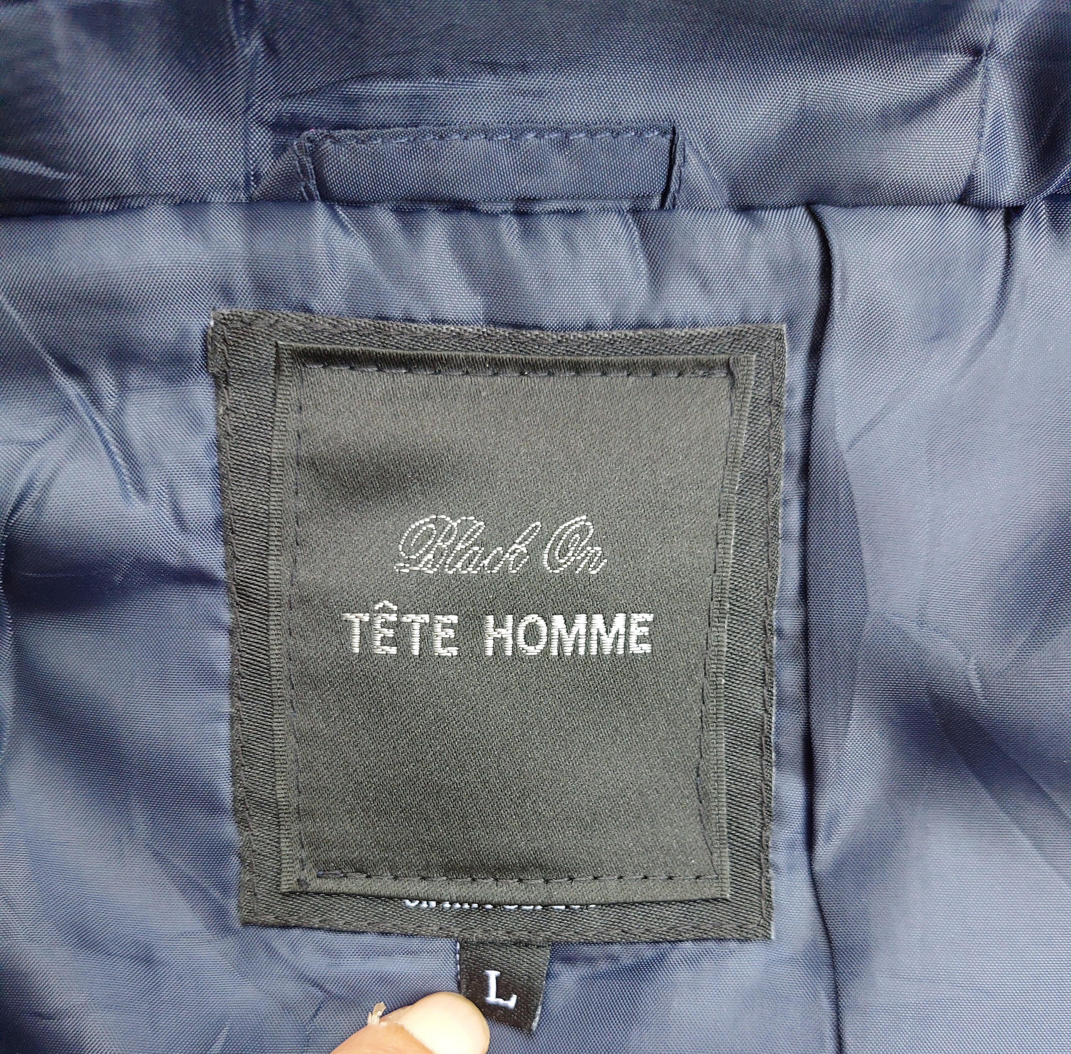 Tete Homme TETE HOMME thermolite quilted puffer varsity jacket Size US M / EU 48-50 / 2 - 11 Thumbnail