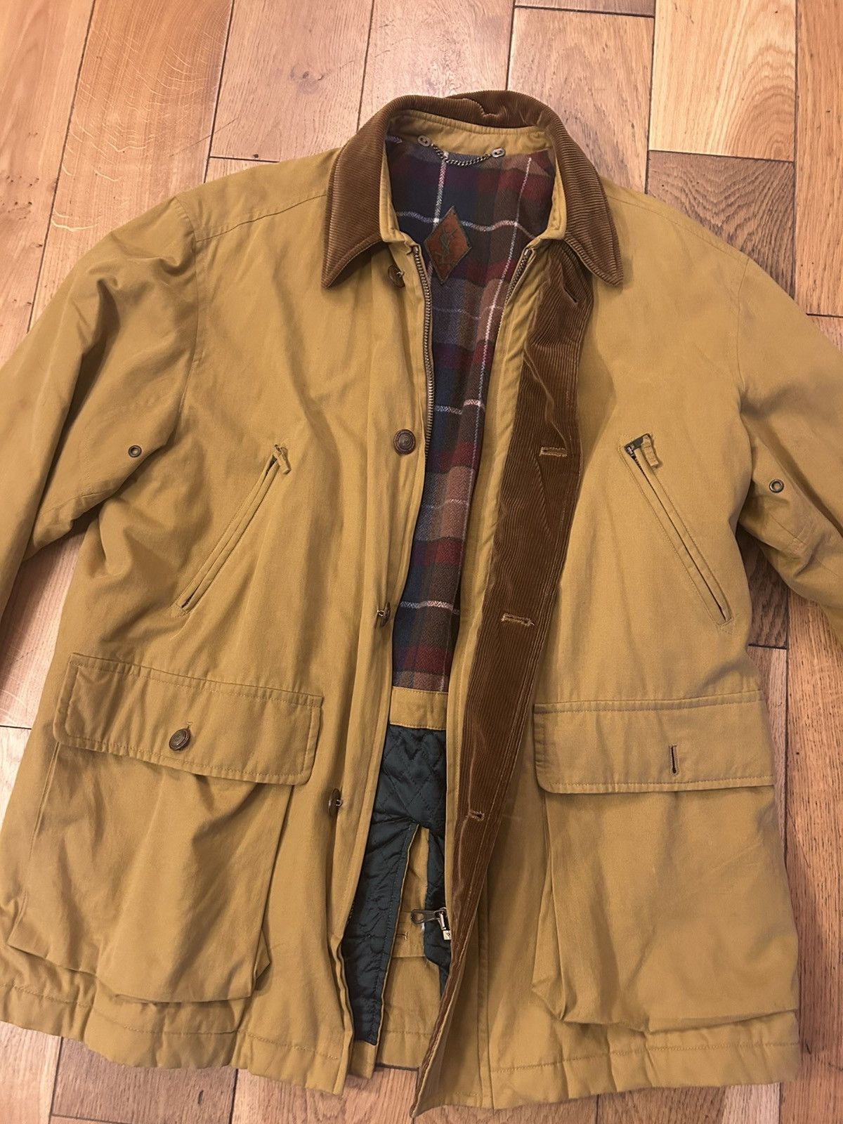 Yves Saint Laurent Mustard Vintage YSL Jacket Size US XL / EU 56 / 4 - 3 Thumbnail
