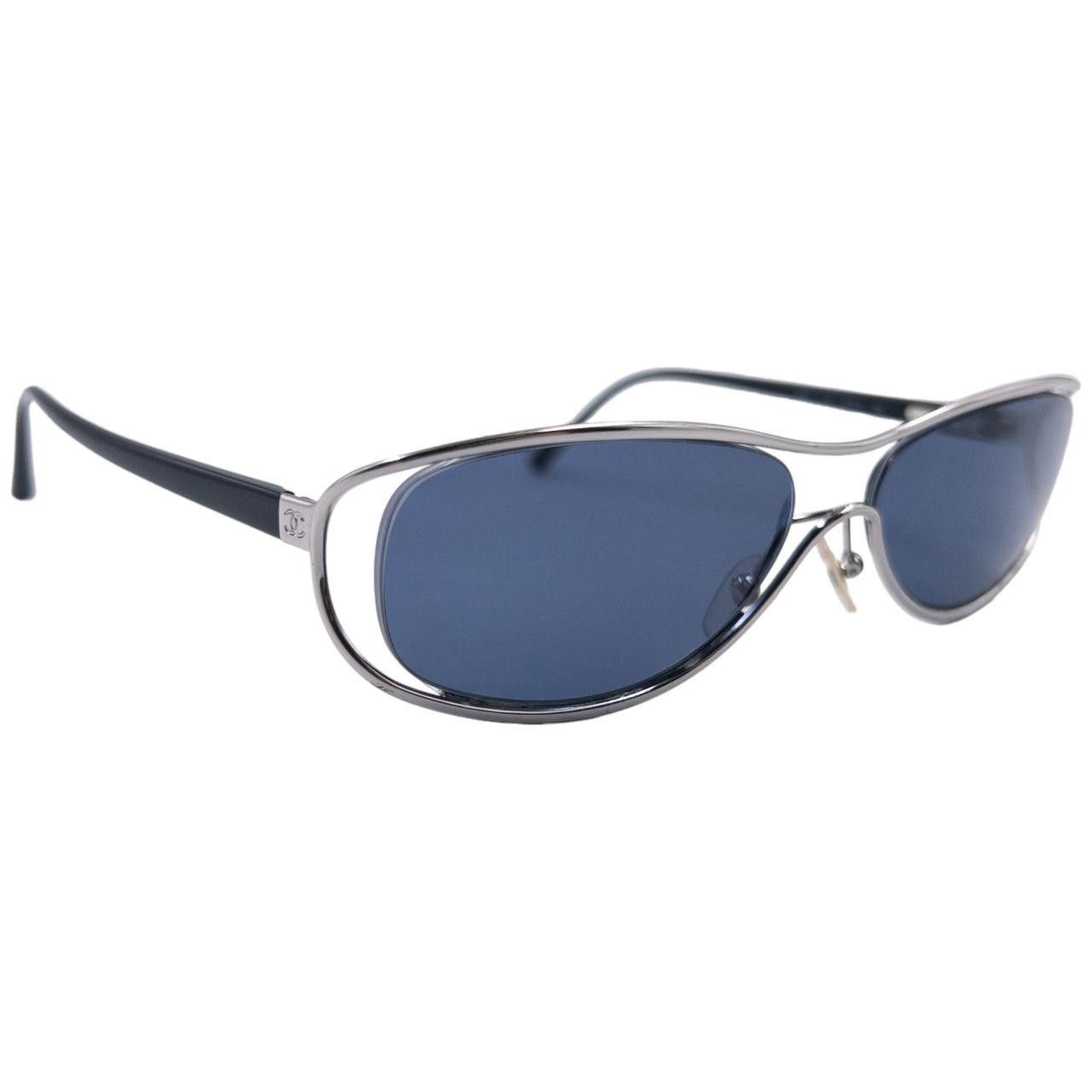 Chanel Vintage Chanel Dimensional Sunglasses Size ONE SIZE - 1 Thumbnail