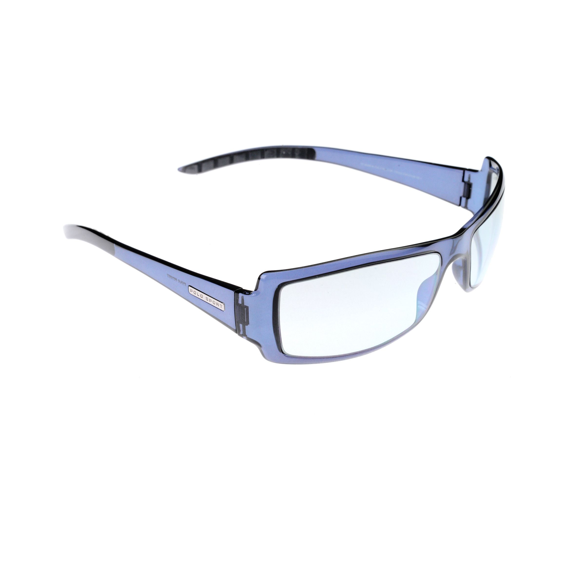 Ralph Lauren × Vintage Ralph Lauren Polo Sport '90s Transparent Blue Sunglasses Size ONE SIZE - 2 Thumbnail