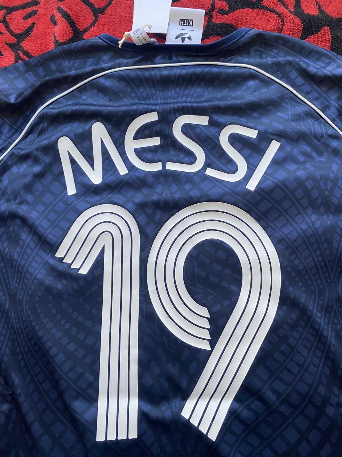 Kith Kith Adidas Messi Football Jersey Navy Medium Size US M / EU 48-50 / 2 - 6 Thumbnail