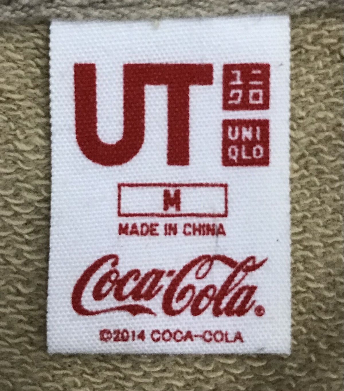Coca Cola × Uniqlo × Vintage Vintage Uniqlo Coca Cola Have A Coke A Smile Sweatshirt Size US M / EU 48-50 / 2 - 6 Thumbnail