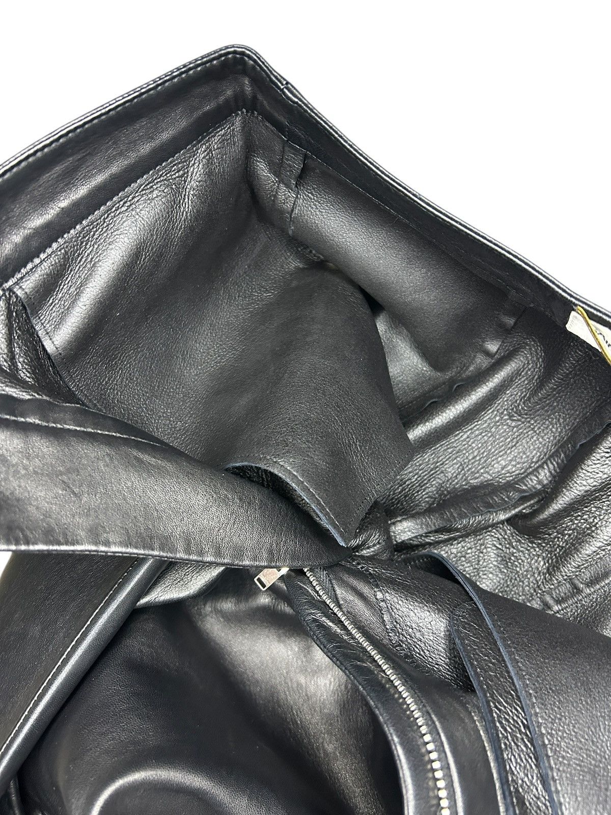 Hedi Slimane × Saint Laurent Paris F/W 16 Sample Leather Trousers Size 25" / US 0 / IT 36 - 10 Thumbnail