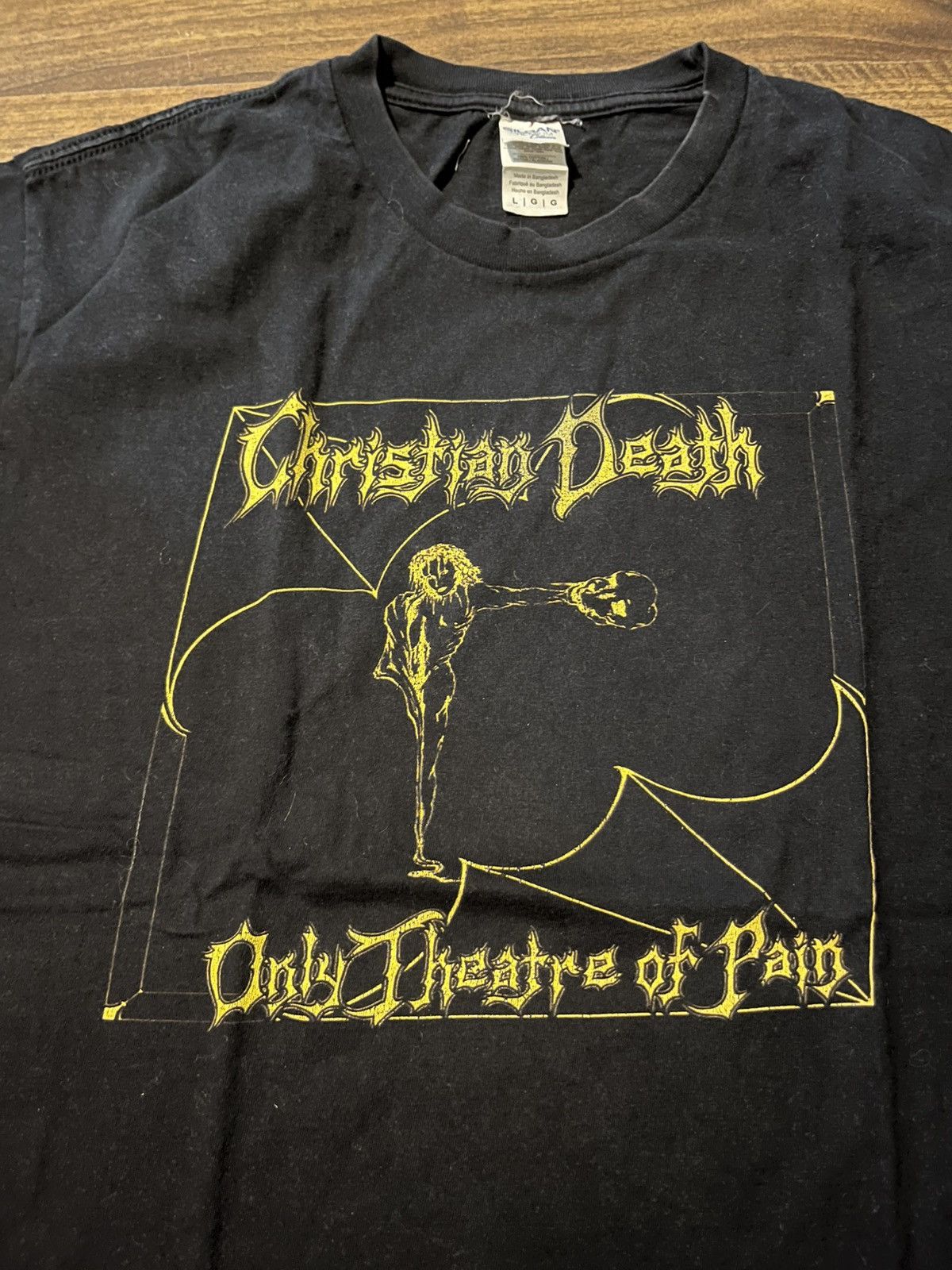 Band Tees Goth Band Tee Size US L / EU 52-54 / 3 - 3 Thumbnail