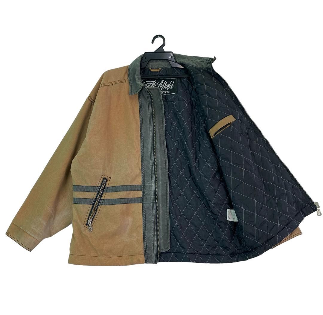 Sports Afield × Vintage Vtg 90s Sport Afield coated cotton quilted lined jacket Size US M / EU 48-50 / 2 - 1 Thumbnail