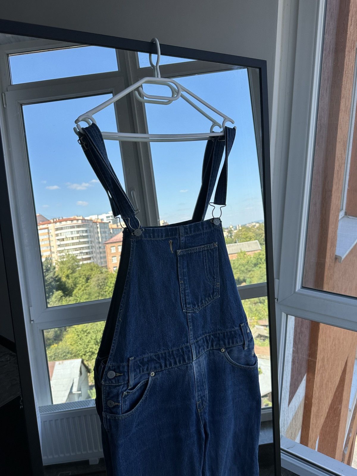 Levi's Levi’s Woman Navy Denim Overall Tracksuit Sz M Size 38" / US 16 / IT 52 - 4 Thumbnail
