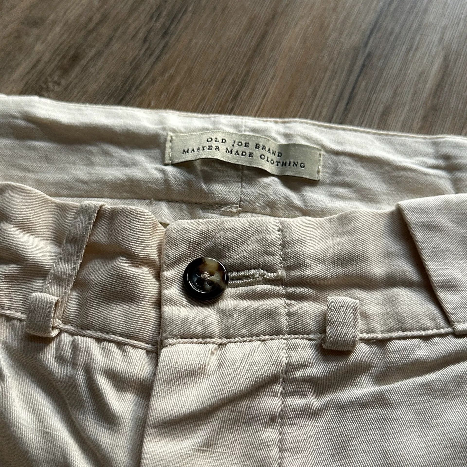 Old Joe OLD JOE Cotton Linen Beige Pants Size US 34 / EU 50 - 5 Thumbnail