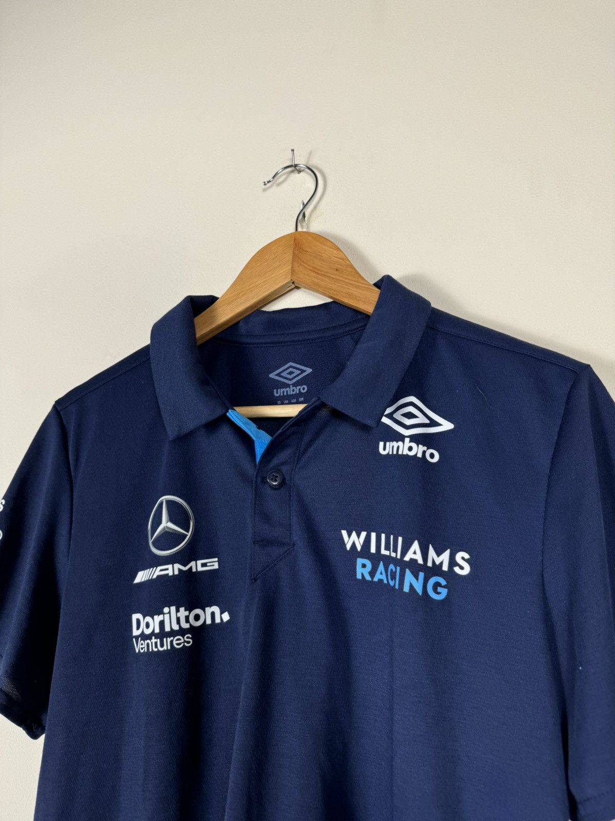 Formula 1 × Mercedes-Benz Mercedes Williams Racing Umbro formula one F1 Polo Size US M / EU 48-50 / 2 - 2 Thumbnail
