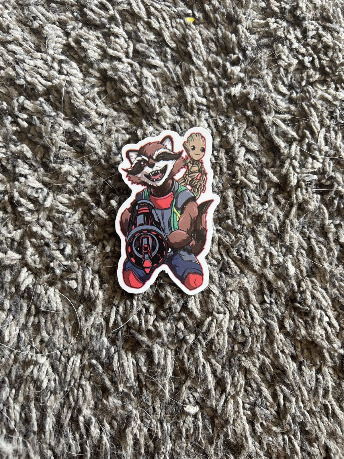 Hypebeast × Marvel Comics Marvel Guardians Of The Galaxy Rocket Raccoon + Groot Sticke Size ONE SIZE - 1 Thumbnail