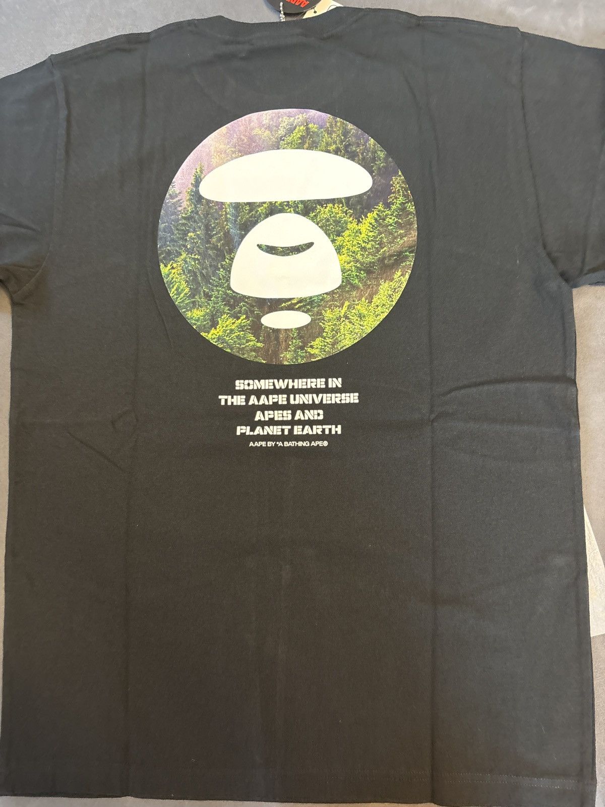 Aape × Bape × Japanese Brand Aape by a bathing ape planet earth tee Size US S / EU 44-46 / 1 - 6 Thumbnail