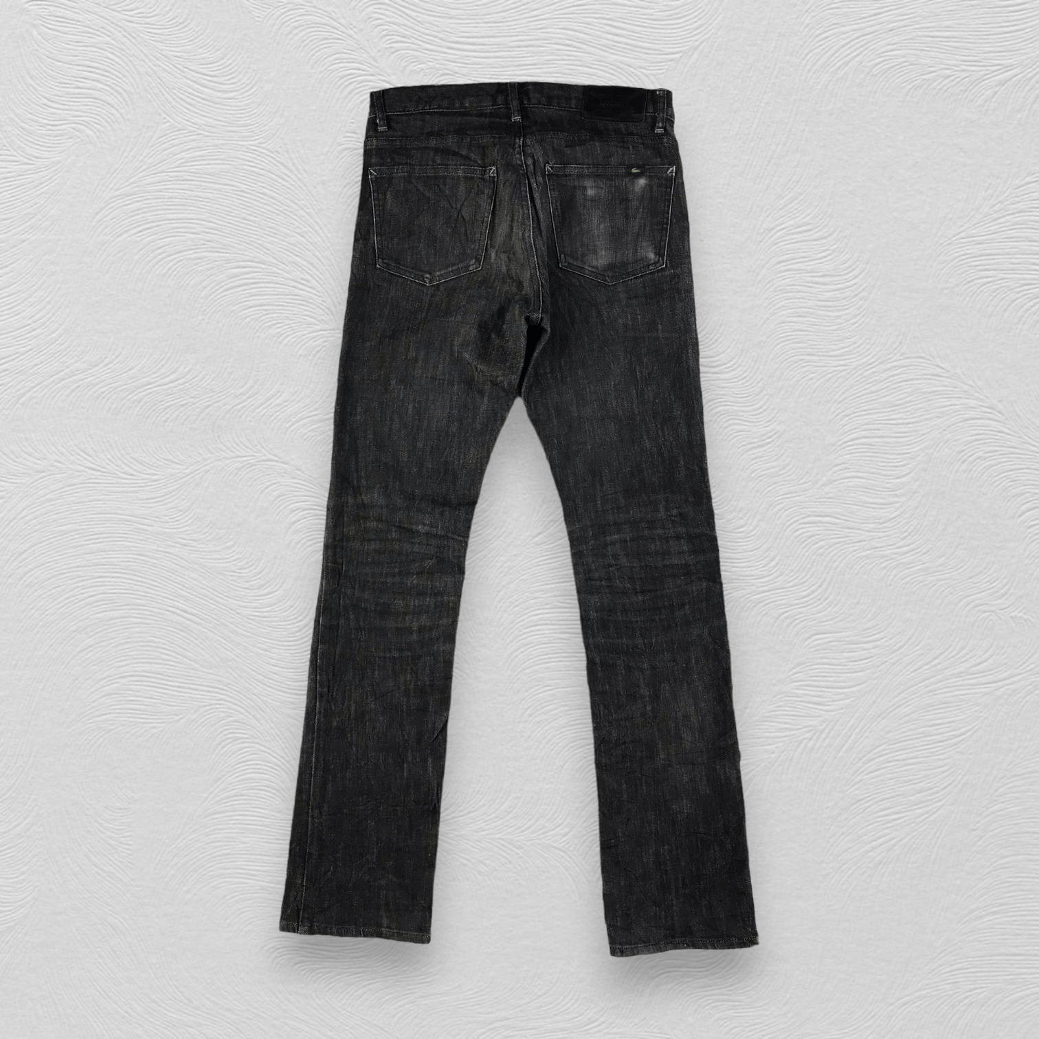 Lacoste Lacoste Jeans Faded Black Denim KJ1615 Size US 30 / EU 46 - 2 Thumbnail
