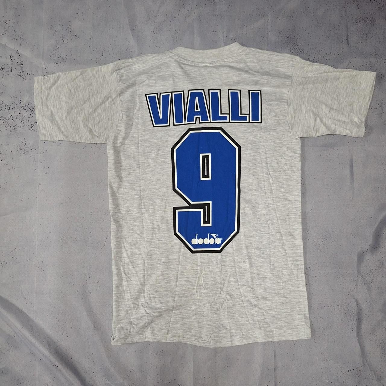 Adidas Gianluca Vialli Dioralogic grey cotton t-shirt Size US XS / EU 42 / 0 - 4 Thumbnail