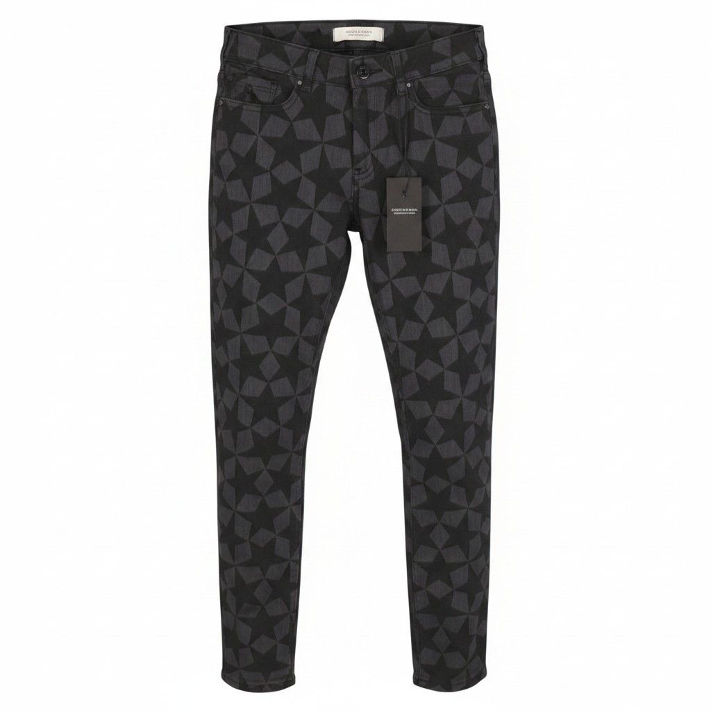 Scotch & Soda LA BOHEMIENNE W28/L30 Black Stars Mid Rise 91016 Size 28" / US 6 / IT 42 - 1 Thumbnail