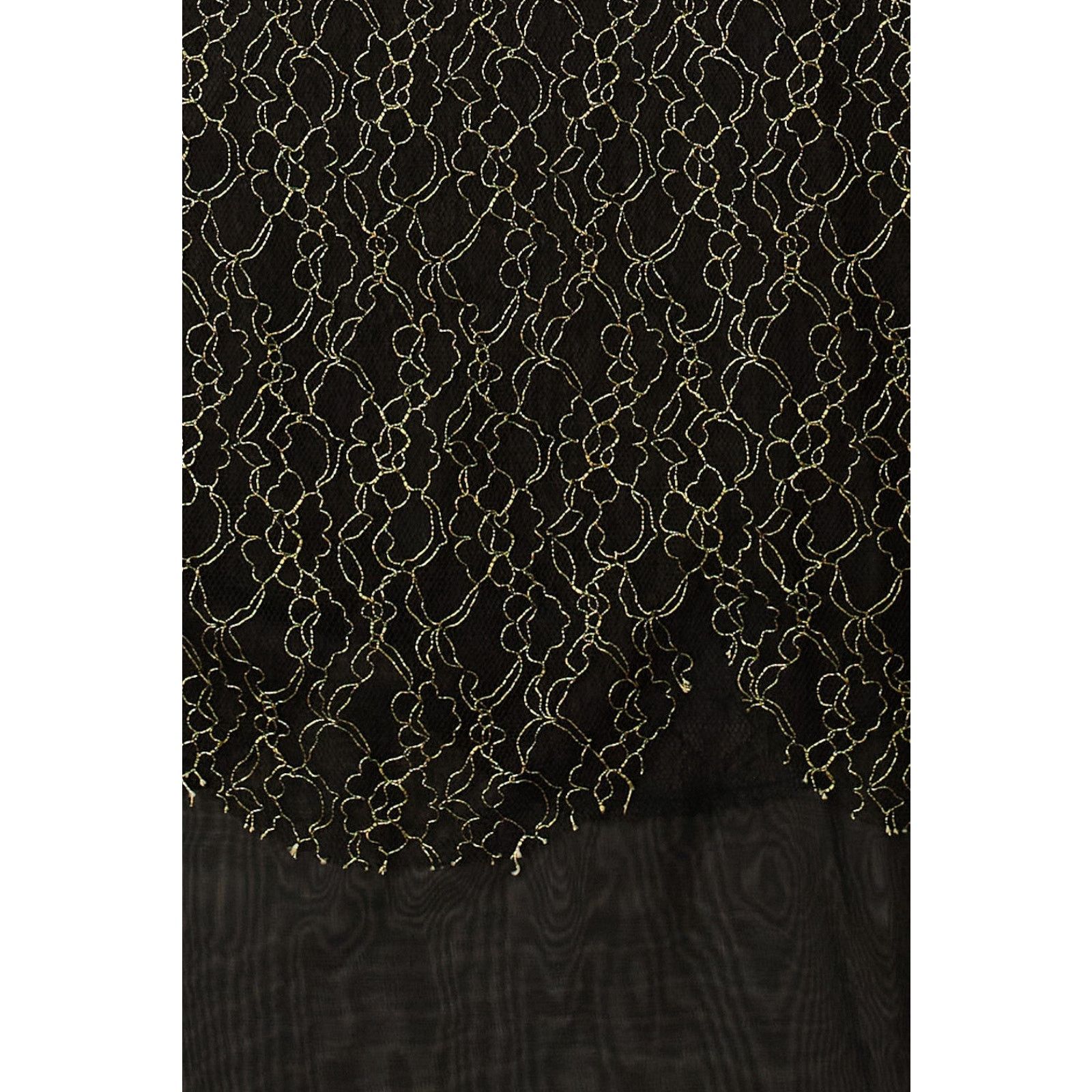 Comme des Garcons S/S 1997 Robe de Chambre Gold Black Dress Size M / US 6-8 / IT 42-44 - 3 Thumbnail
