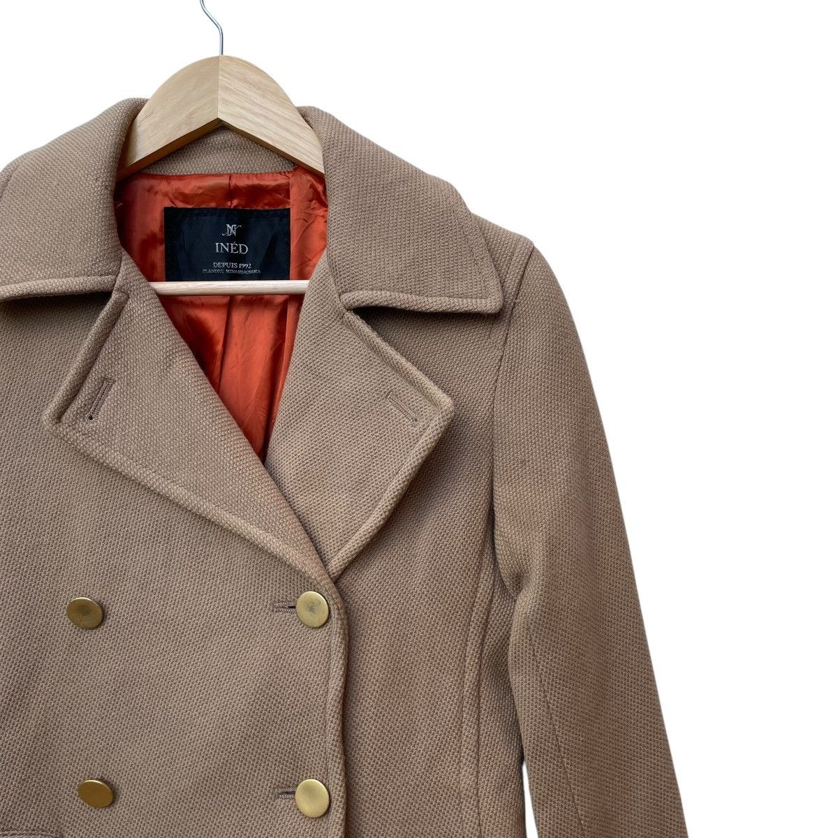Yohji Yamamoto 💥Vintage Ined By Yohji Yamamoto Wool Jacket Size M / US 6-8 / IT 42-44 - 4 Thumbnail